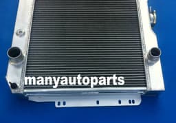 Aluminum Radiator & Fans 1959-1963 for chevy IMPALA / 1960-1965 BEL AIR/Biscayne