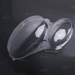 For Benz W211 E240 E200 E350 E280 E300 2002-2008 Car Headlight Glass Car Headlight Lens Glass Cover Lamp Shell Pair