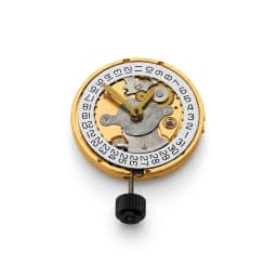 For ETA 2824 Movement Replacement Mechanical Automatic Self-Winding Movement 3-Hand Date Display Golden Watch Repair Part