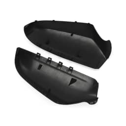Pair Door Wing Mirror Covers Caps Gloss Black For VAUXHALL ASTRA H 2004-2009 Rearview Mirror Caps Car Side Mirror Shell Magickit