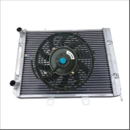 For Polaris RZR 800 570 RZR570 RZR570S RZR800 RZR800S EFI LE EPS 2007-2017 Aluminum Radiator & Fan KIT 08 09 10 13 15 16 2008