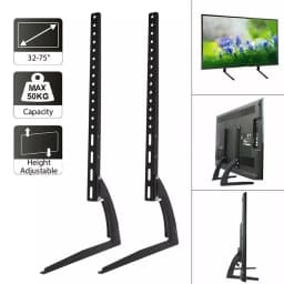 TV Stand Hanger TV Bracket For 32-75 Inch LCD TV Height Adjustable Monitor Mount Bracket Television Bracket TV Hanger