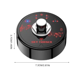 Magic 15M Bluetooth Up&Down Page Turner Pedal Rechargeable Wireless Foot Switch for Music Sheet With Type- Cable