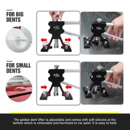 Super PDR Auto Dent Removal Tools Kit, Car Body Paintless Dent Puller Hail Repair Tools Shipping from UK