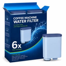 Reimol 6PCS Coffee Machine Water Filter, Replacement for Philips AquaClean CA6903/10 CA6903/22, Compatible Water Filter Cartridg