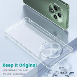 Four-Corners Shockproof TPU Case for OPPO Reno 12F 12FS 5G Reno12 F FS Protective Cover Clear Capa Fundas Coque