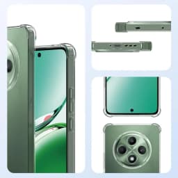 Four-Corners Shockproof TPU Case for OPPO Reno 12F 12FS 5G Reno12 F FS Protective Cover Clear Capa Fundas Coque