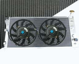 For Buick Century / Regal & Chevrolet Impala / Monte Carlo 3.1L/3.4 L/3.8L V6 Aluminum Radiator & Fans AT/MT 2000-2005 00 01 02