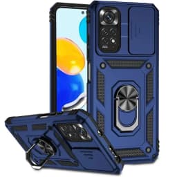 Armor Ring Bracket Push Phone Cases for Xiaomi Redmi Note 11 10 9 8 Pro Ma 9S Prime Poco X3 NFC X4 M4 4G 5G XiaoMi 11 11T Cover