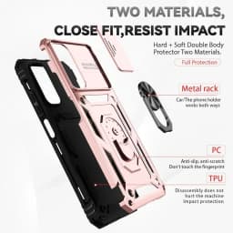 Armor Ring Bracket Push Phone Cases for Xiaomi Redmi Note 11 10 9 8 Pro Ma 9S Prime Poco X3 NFC X4 M4 4G 5G XiaoMi 11 11T Cover