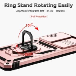 Armor Ring Bracket Push Phone Cases for Xiaomi Redmi Note 11 10 9 8 Pro Ma 9S Prime Poco X3 NFC X4 M4 4G 5G XiaoMi 11 11T Cover