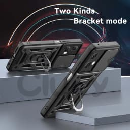 For Motorola Mote G84 G54 G34 G14 G53 G62 G42 G10 G20 G30 E22i E20 E30 E40 Case Slide Camera Shockproof Armor Protect Cover