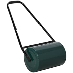 Outdoor 30 L Garden Lawn Roller Heavy Duty Rolling Grass Roller Handle