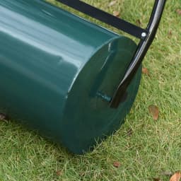 Outdoor 30 L Garden Lawn Roller Heavy Duty Rolling Grass Roller Handle