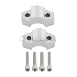 Silver Handlebar Riser Mount Clamp for Honda ADV 150 160 17-23 ADV 350 22-24 X-ADV 750 2017+ Motorcycle Move Back Adapter Kits