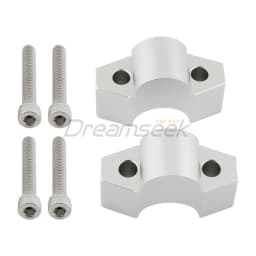 Silver Handlebar Riser Mount Clamp for Honda ADV 150 160 17-23 ADV 350 22-24 X-ADV 750 2017+ Motorcycle Move Back Adapter Kits