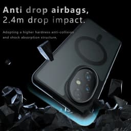 for Magsafe Shockproof Acrylic Phone Case for Honor 200 Pro 200 Lite Magnetic Hard Bumper Matte Cover Shell