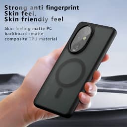 for Magsafe Shockproof Acrylic Phone Case for Honor 200 Pro 200 Lite Magnetic Hard Bumper Matte Cover Shell