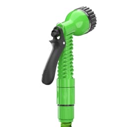 Gardening Hose 75FT/100FT/150FT/200FT Pipe Expandable Garden Hosepipe,Car Washing Gardening Hose with 7 Function Spray Gun,Green