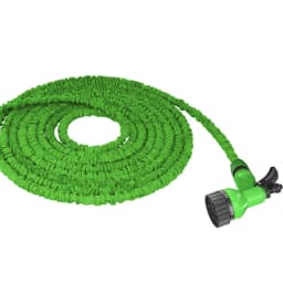 Gardening Hose 75FT/100FT/150FT/200FT Pipe Expandable Garden Hosepipe,Car Washing Gardening Hose with 7 Function Spray Gun,Green