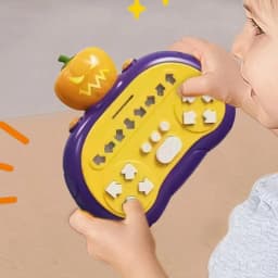 Finger Dance Game Machine Handheld Electronic Rhythm Game With Light Music Fast Press Stress Relief Toys Educational Consoles Pu