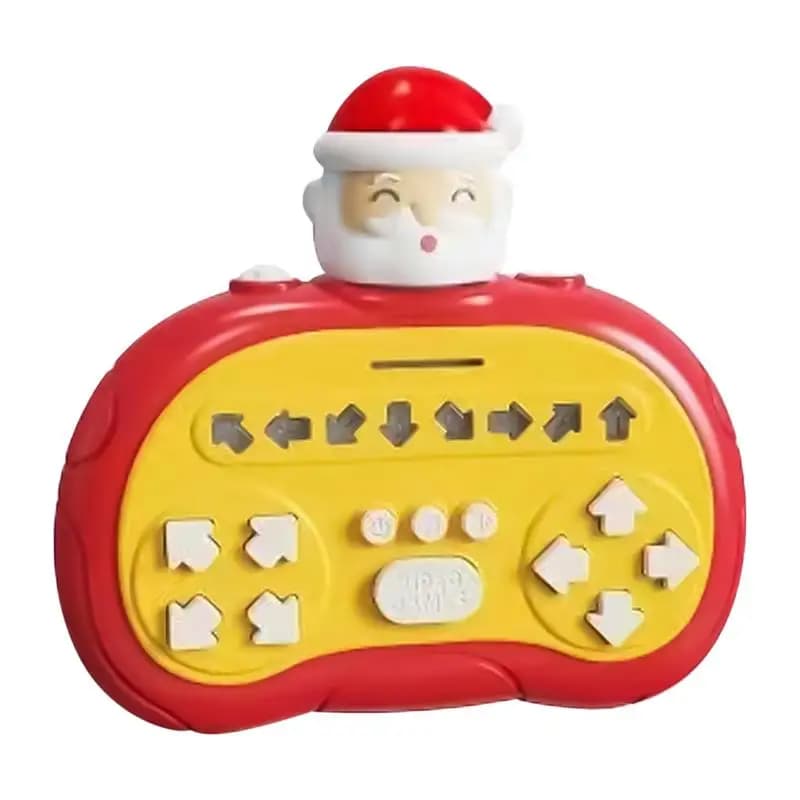 Finger Dance Game Machine Handheld Electronic Rhythm Game With Light Music Fast Press Stress Relief Toys Educational Consoles Pu