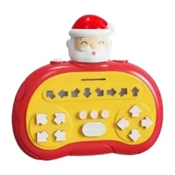 Finger Dance Game Machine Handheld Electronic Rhythm Game With Light Music Fast Press Stress Relief Toys Educational Consoles Pu