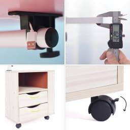 Lazy Laptop Desk Removable Bedside Table Lift Table Bedside Storage Desk Household Multifunctional Lifting Table