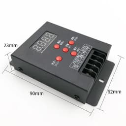 T-500 Full Color LED RGB Controller WS2811 WS2801 LPD6803 2812b Mini Intelligent Magic Dream Color RGB LED Strip Tape