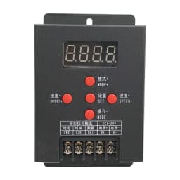 T-500 Full Color LED RGB Controller WS2811 WS2801 LPD6803 2812b Mini Intelligent Magic Dream Color RGB LED Strip Tape