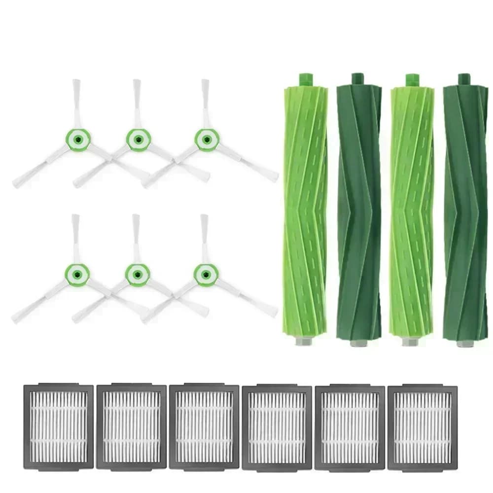 Roller Brush Filter Side Brush for iRobot Roomba i7 i7+ / i7 Plus E5 E6 E7 Vacuum Cleaner Robot Parts Dust Bags