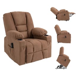 HOMCOM Riser and Recliner Chair w/ Remote, Lift Chair for Elderly