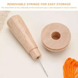 Darning Mushroom For Socks Wooden Darning Mushroom Sewing Machine With Strong Handle & Gradual Curvature Cute Sewing Tool