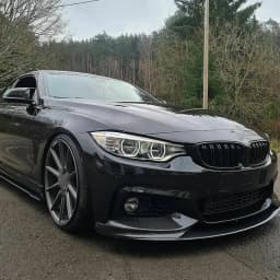 Front Bumper Lip Splitter Lip for BMW F32 F33 F36 420i 430i 428i 435i Guard Protector M-Sport M-tech 2014 2015 2016 2017 2018