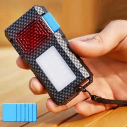 Fly Zapper Light Pocket LED Flashlight Cordless Outdoor Fly Zapper Portable Camping Repeller With LED Light For Hiking Fishing
