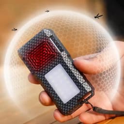 Fly Zapper Light Pocket LED Flashlight Cordless Outdoor Fly Zapper Portable Camping Repeller With LED Light For Hiking Fishing