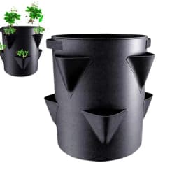 7 Gallon Grow Bag Reusable Garden Terrace Multi-mouth Container Bags Tomato Strawberry Growing Bag Vegetable Planting Bag