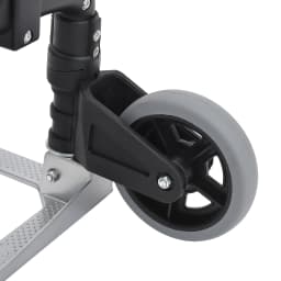 HOMCOM Heavy Duty Aluminium Foldable Hand Truck Trolley, 70KG Load Capacity