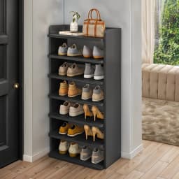 【Lifeideas】6/7/8-Tier Narrow Tall Shoes Rack for Entryway