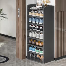 【Lifeideas】6/7/8-Tier Narrow Tall Shoes Rack for Entryway
