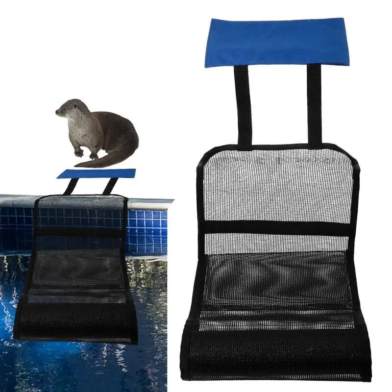 Animal Swimming Saving Escape Ramp Oxford Cloth Pool Floating Animal Saver Rescue Tool Frog Saver For Outdoor Frog Chipmunk