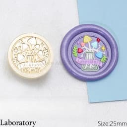 Retro Mushrooms Baby Cute Book Wax Seal Stamp Vintage Head For Scrapbook Envelopes Wedding Invitations Gift Cards Packaging
