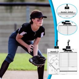 Baseball Lineups Board For Dugout Double-Sided Baseball Whiteboard With Erasable Pen Softball Coaching Equipment For