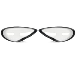 For Porsche Panamera Headlights Covers 970 2010 2011 2012 2013 Headlight Headlamp Lens Cover Left Right A Pair Car Lamp Shade