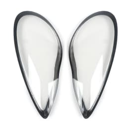 For Porsche Panamera Headlights Covers 970 2010 2011 2012 2013 Headlight Headlamp Lens Cover Left Right A Pair Car Lamp Shade