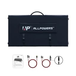 ALLPOWERS 400W / 200W / 140W / 100W / 60W Portable Solar Panel Waterproof for Outdoor Camping RV Garden Roof