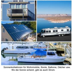 WUZECK 200W Flexible Monocrystalline Solar Panel Kit, 2 Pieces 100W Solar Modules, 20A 12V/24V Solar Charge Controller and Solar Cable, Off Grid Power for 12V Batteries, Motorhome, Camper, Balcony, Camping, Home Use