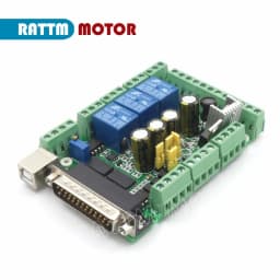 【EU Stock】4 Axis CNC Mach3 Controller Nema34 Stepper Motor 98mm + DM860S Driver + A145 breakout board + Switching Power Supply