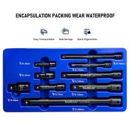 24PEICES of Impact Torx Bit Socket Set 1/4,3/8,1/2" Drive T6-T70 & Long Reach Extension Bars Auto Repairing
