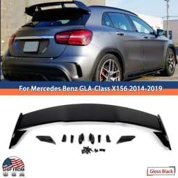 14-19 For Mercedes Benz X156 GLA250 GLA45 AMG Rear Window Spoiler Lip Car Rear Roof Spoiler Splitter Wing Accessories Body Kit